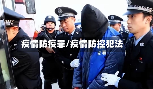 疫情防疫罪/疫情防控犯法-第1张图片