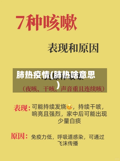 肺热疫情(肺热啥意思)-第2张图片