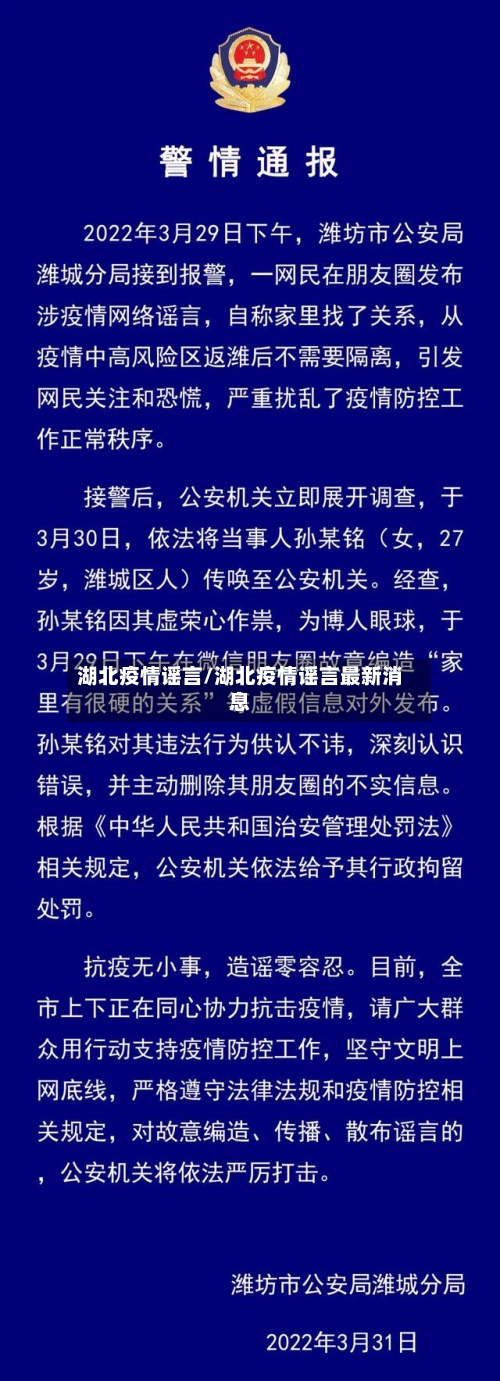 湖北疫情谣言/湖北疫情谣言最新消息-第1张图片