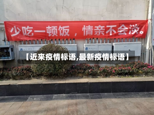 【近来疫情标语,最新疫情标语】-第2张图片