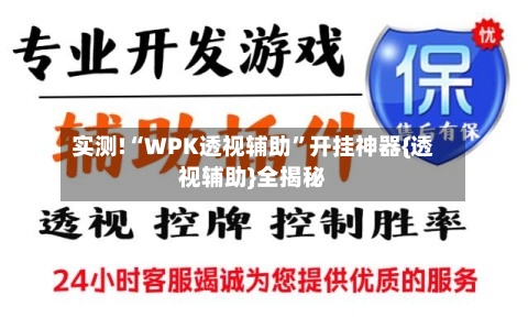 实测!“WPK透视辅助”开挂神器{透视辅助}全揭秘-第1张图片