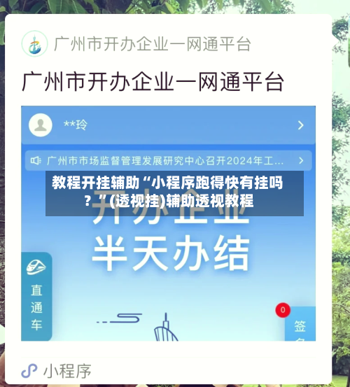 教程开挂辅助“小程序跑得快有挂吗？”(透视挂)辅助透视教程-第1张图片