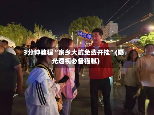 3分钟教程“家乡大贰免费开挂	”(曝光透视必备猫腻)-第2张图片