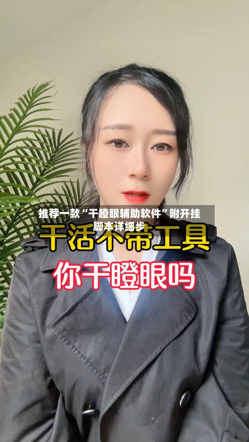 推荐一款“干瞪眼辅助软件	”附开挂脚本详细步-第2张图片