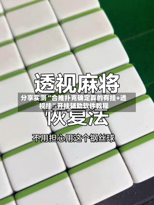 分享实测“合推扑克确定真的有挂+透视挂”开挂辅助软件教程-第1张图片