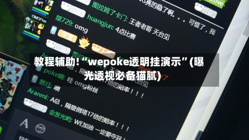 教程辅助!“wepoke透明挂演示”(曝光透视必备猫腻)-第3张图片