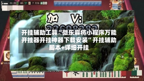 开挂辅助工具“微乐麻将小程序万能开挂器开挂神器下载安装”开挂辅助脚本+详细开挂-第3张图片