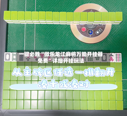 一键必胜“微乐龙江麻将万能开挂器免费	”详细开挂玩法-第2张图片