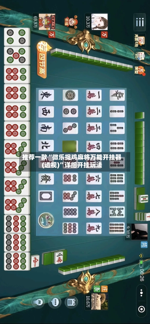 推荐一款“微乐捉鸡麻将万能开挂器(透视)	”详细开挂玩法-第2张图片