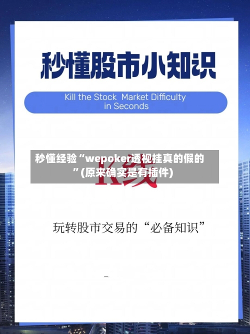 秒懂经验“wepoker透视挂真的假的”(原来确实是有插件)-第3张图片