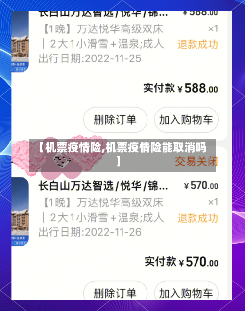 【机票疫情险,机票疫情险能取消吗】-第2张图片