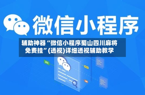 辅助神器“微信小程序蜀山四川麻将免费挂”(透视)详细透视辅助教学-第3张图片