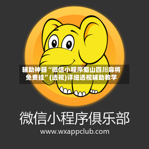 辅助神器“微信小程序蜀山四川麻将免费挂	”(透视)详细透视辅助教学-第2张图片