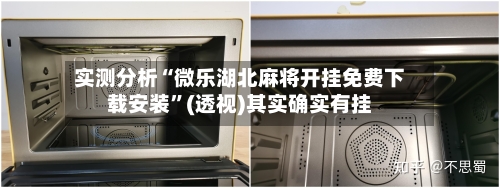 实测分析“微乐湖北麻将开挂免费下载安装	”(透视)其实确实有挂-第1张图片