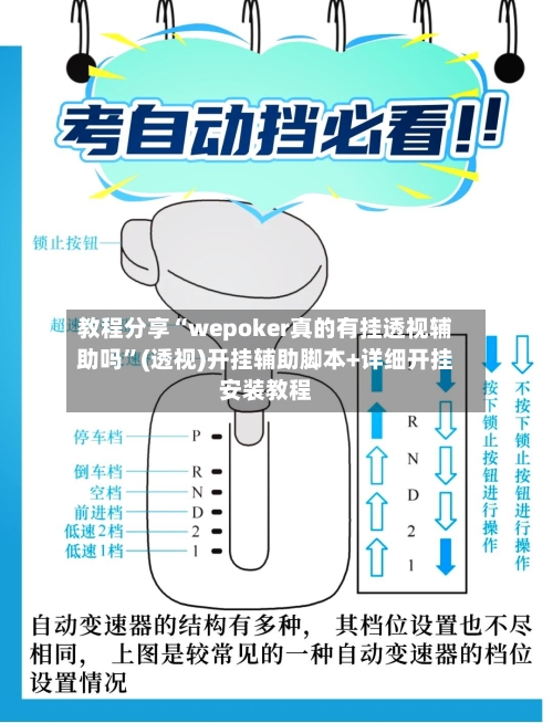 教程分享“wepoker真的有挂透视辅助吗”(透视)开挂辅助脚本+详细开挂安装教程-第1张图片
