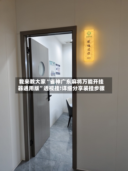 我来教大家“雀神广东麻将万能开挂器通用版	”透视挂!详细分享装挂步骤-第1张图片