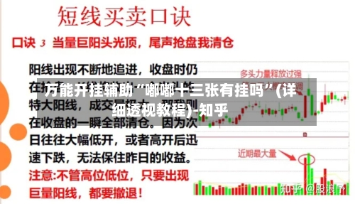 万能开挂辅助“嘟嘟十三张有挂吗”(详细透视教程)-知乎-第1张图片