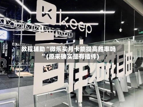 教程辅助“微乐买月卡能提高胜率吗	”(原来确实是有插件)-第2张图片