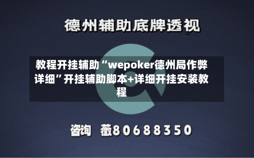 教程开挂辅助“wepoker德州局作弊详细”开挂辅助脚本+详细开挂安装教程-第2张图片