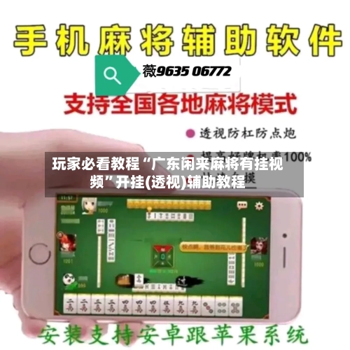 玩家必看教程“广东闲来麻将有挂视频	”开挂(透视)辅助教程-第1张图片