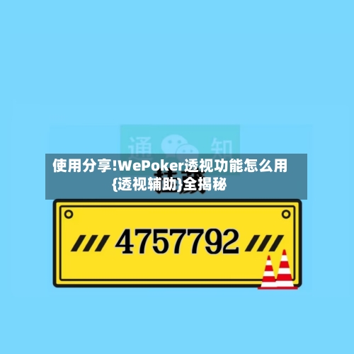 使用分享!WePoker透视功能怎么用{透视辅助}全揭秘-第1张图片