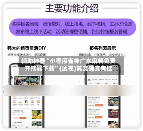 辅助神器“小程序雀神广东麻将免费开挂器下载	”(透视)其实确实有挂-第2张图片