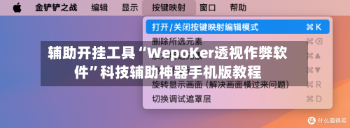 辅助开挂工具“WepoKer透视作弊软件”科技辅助神器手机版教程-第2张图片