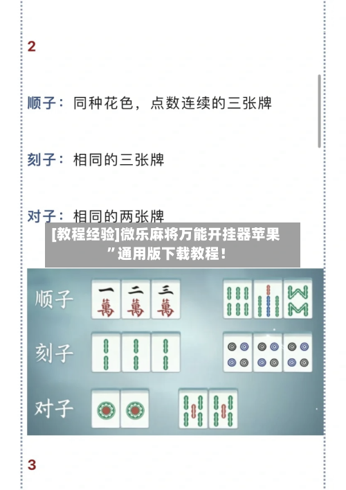 [教程经验]微乐麻将万能开挂器苹果	”通用版下载教程！-第2张图片