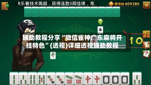 辅助教程分享“微信雀神广东麻将开挂特色”(透视)详细透视辅助教程-第2张图片