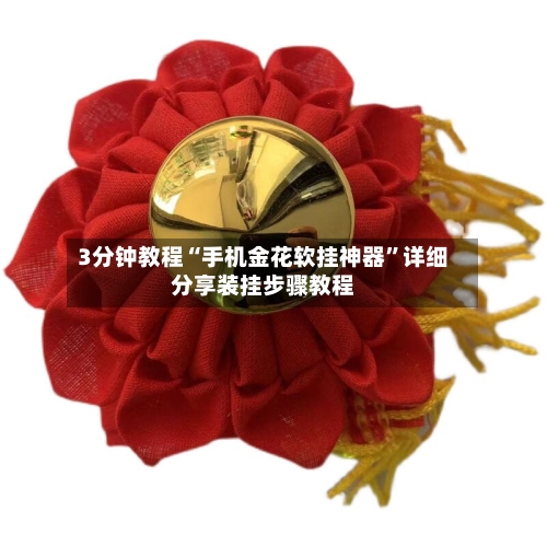 3分钟教程“手机金花软挂神器”详细分享装挂步骤教程-第1张图片