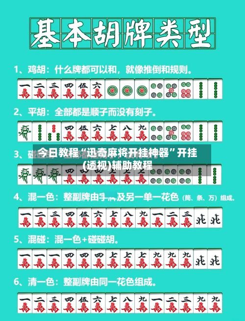 今日教程“迅奇麻将开挂神器”开挂(透视)辅助教程-第3张图片