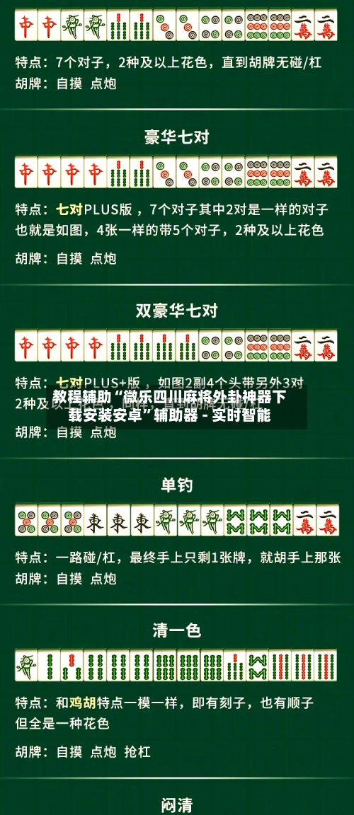 教程辅助“微乐四川麻将外卦神器下载安装安卓”辅助器 - 实时智能-第2张图片