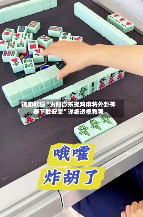 辅助教程“贵阳微乐捉鸡麻将外卦神器下载安装”详细透视教程-第3张图片