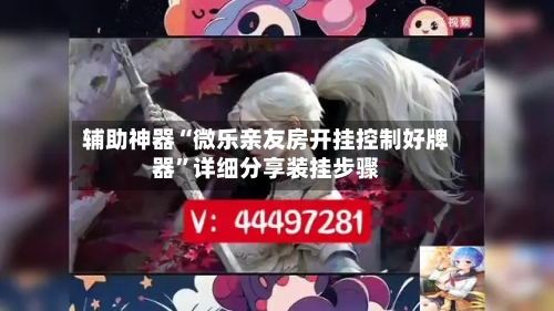 辅助神器“微乐亲友房开挂控制好牌器”详细分享装挂步骤-第2张图片
