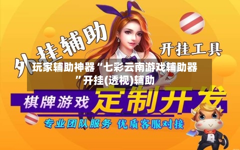 玩家辅助神器“七彩云南游戏辅助器	”开挂(透视)辅助-第2张图片