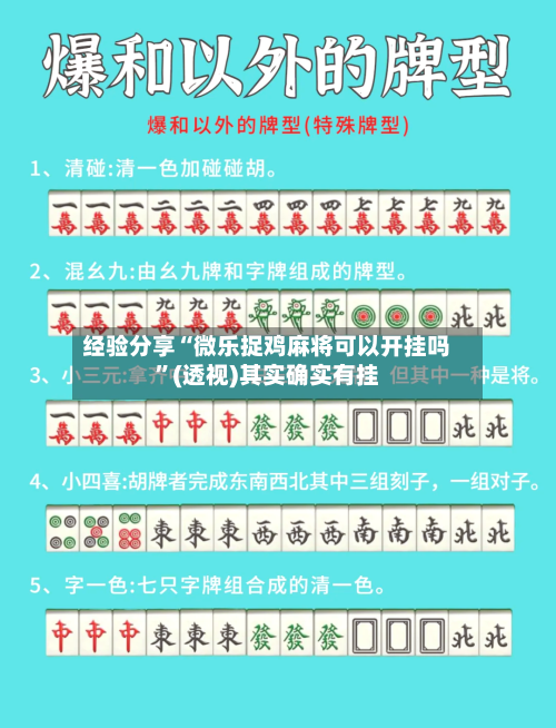 经验分享“微乐捉鸡麻将可以开挂吗”(透视)其实确实有挂-第2张图片