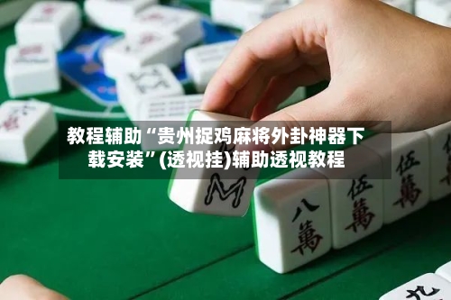 教程辅助“贵州捉鸡麻将外卦神器下载安装	”(透视挂)辅助透视教程-第2张图片