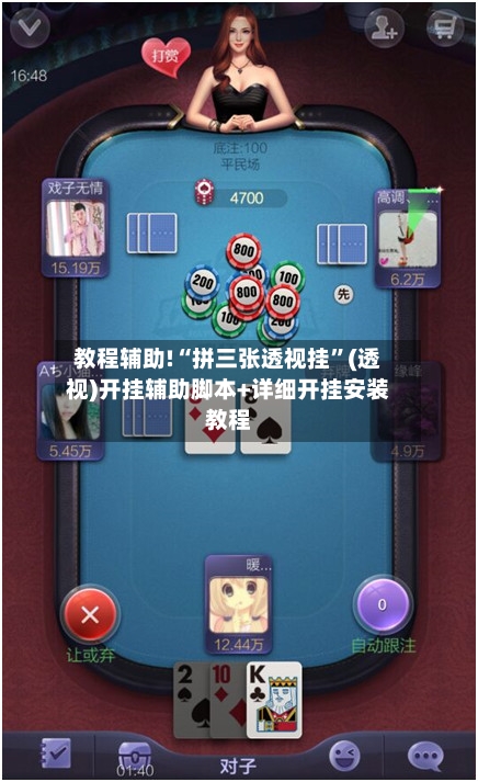 教程辅助!“拼三张透视挂”(透视)开挂辅助脚本+详细开挂安装教程-第1张图片