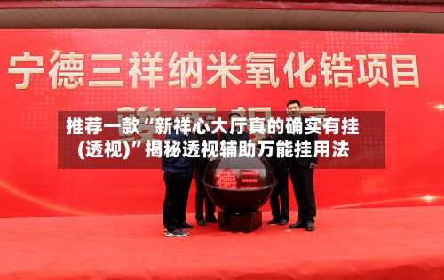 推荐一款“新祥心大厅真的确实有挂(透视)”揭秘透视辅助万能挂用法-第2张图片