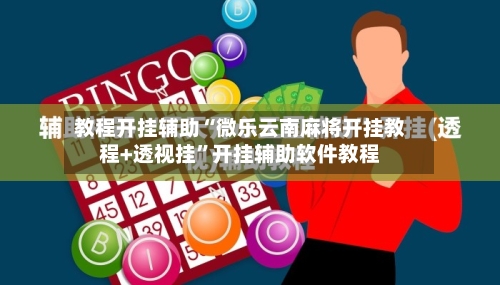 教程开挂辅助“微乐云南麻将开挂教程+透视挂”开挂辅助软件教程-第3张图片