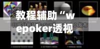 教程辅助“wepoker透视底牌软件”开挂辅助透视教程-第1张图片