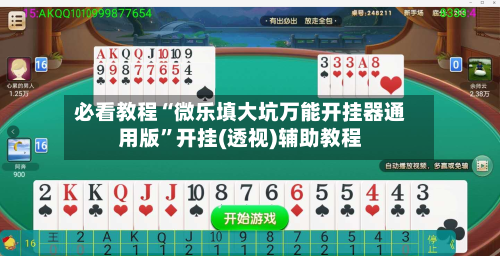 必看教程“微乐填大坑万能开挂器通用版”开挂(透视)辅助教程-第2张图片