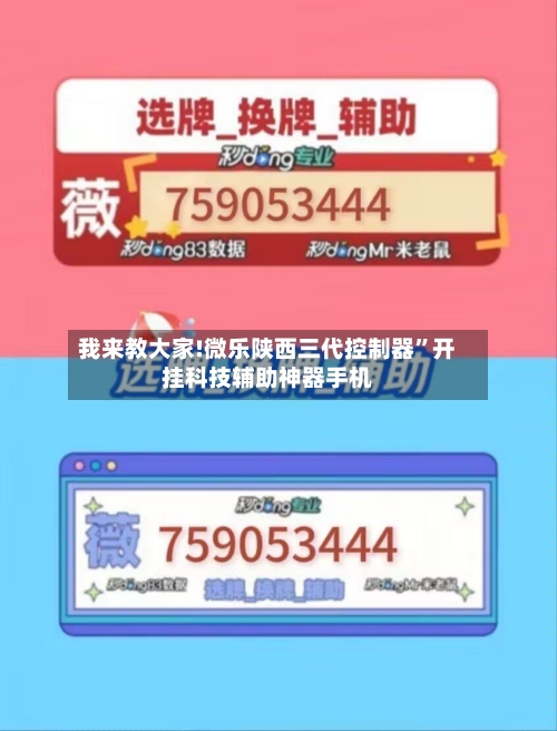 我来教大家!微乐陕西三代控制器”开挂科技辅助神器手机-第2张图片