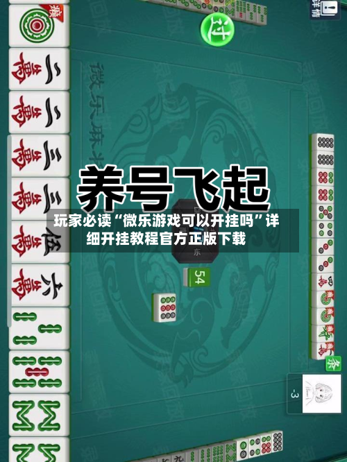 玩家必读“微乐游戏可以开挂吗”详细开挂教程官方正版下载-第1张图片