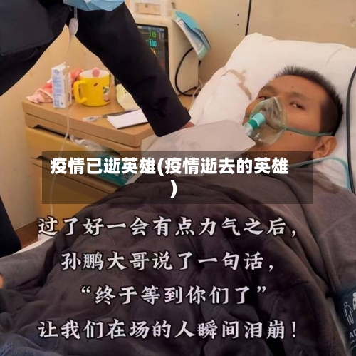 疫情已逝英雄(疫情逝去的英雄)-第2张图片