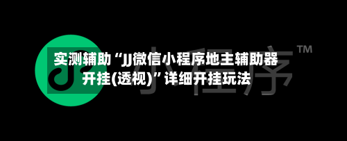 实测辅助“JJ微信小程序地主辅助器开挂(透视)”详细开挂玩法-第3张图片