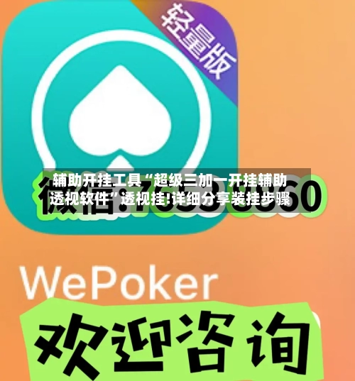 辅助开挂工具“超级三加一开挂辅助透视软件”透视挂!详细分享装挂步骤-第1张图片