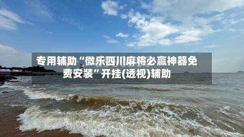 专用辅助“微乐四川麻将必赢神器免费安装”开挂(透视)辅助-第1张图片