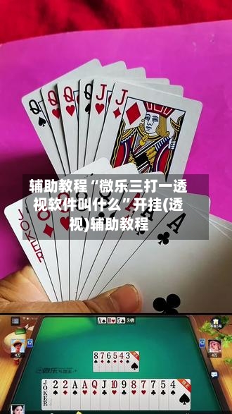 辅助教程“微乐三打一透视软件叫什么	”开挂(透视)辅助教程-第2张图片