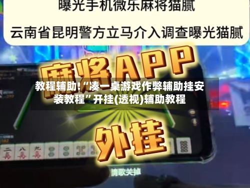 教程辅助!“凑一桌游戏作弊辅助挂安装教程”开挂(透视)辅助教程-第2张图片